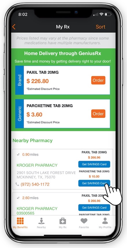Prescriptions Savings Multiple PBMs