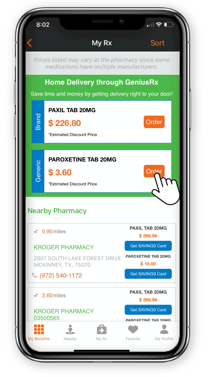 Best Rx price home delivery