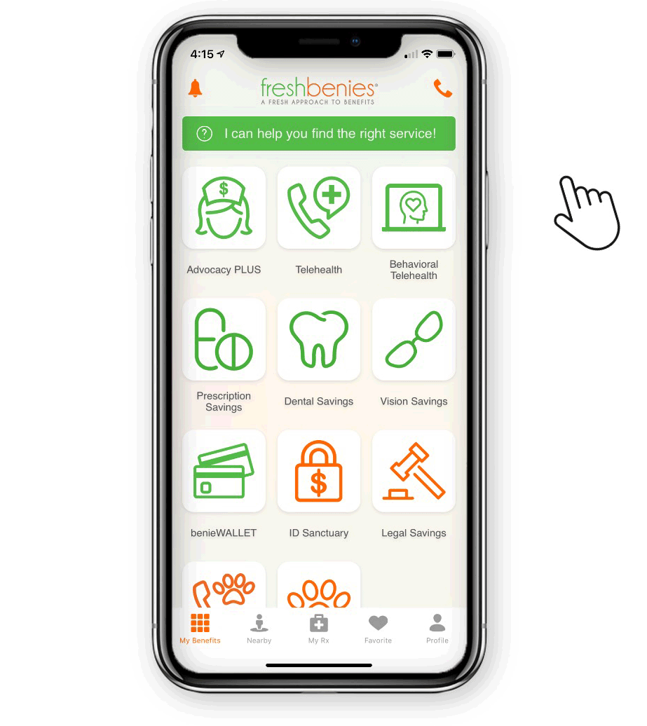 Manage dependents app