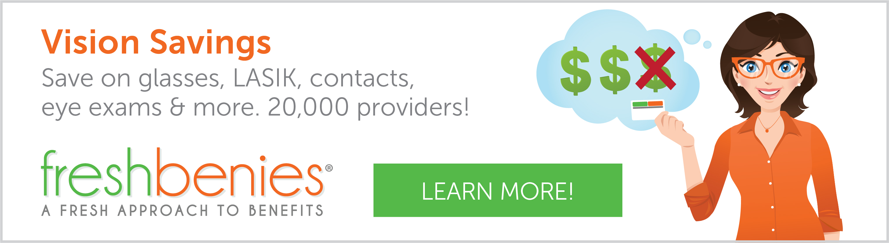 Visions Savings with freshbenies