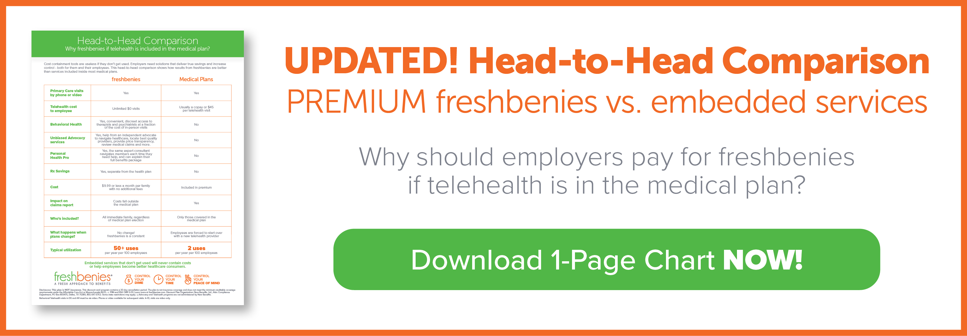 Head to head comparison